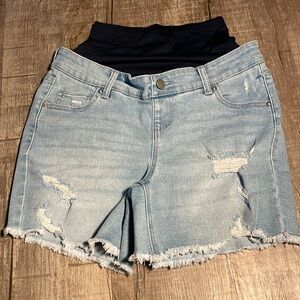 Maternity shorts